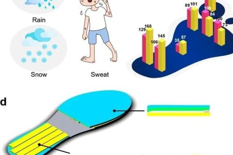 這只“鞋墊”不簡單，登上《ACS Nano》！三校聯(lián)合開發(fā)出不怕潮濕、可發(fā)電的智能鞋墊